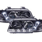 Audi A4 (B5 8D) Chrome LED Headlights with Daytime Running Lights (1995-1999)