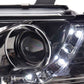 Audi A4 (B5 8D) Chrome LED Headlights with Daytime Running Lights (1995-1999)