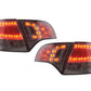 Audi A4 (B7/8E) Avant Chrome Smoke LED Taillights Set (2004-2008)