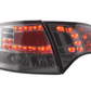 Audi A4 (B7/8E) Avant Chrome Smoke LED Taillights Set (2004-2008)