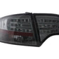 Audi A4 (B7/8E) Sedan Chrome Smoke LED Taillights Set (2004-2007)