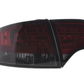 Audi A4 (B7/8E) Sedan Red Smoke LED Taillights Set (2004-2007)