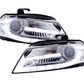 Audi A4 (B8/8K) OE+ Chrome Headlights - (2008-2011)