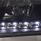 Audi A6 (C5 4B) Black LED Headlights with Daytime Running Lights (1997-2001)