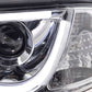 Audi A6 (C5 4B) Chrome LED Headlights with Daytime Running Lights (1997-2001)