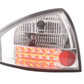 Audi A6 (C5/4B) Sedan Chrome Clear LED Taillights Set (1997-2003)