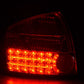 Audi A6 (C5/4B) Sedan Chrome Clear LED Taillights Set (1997-2003)