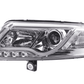 Audi A6 (C6 4F) Chrome LED Headlights with Daytime Running Lights (2004-2008)