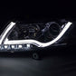 Audi A6 (C6 4F) Chrome LED Headlights with Daytime Running Lights (2004-2008)