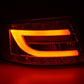Audi A6 (C6/4F) Sedan Chrome Clear LED Taillights Set (2004-2008)