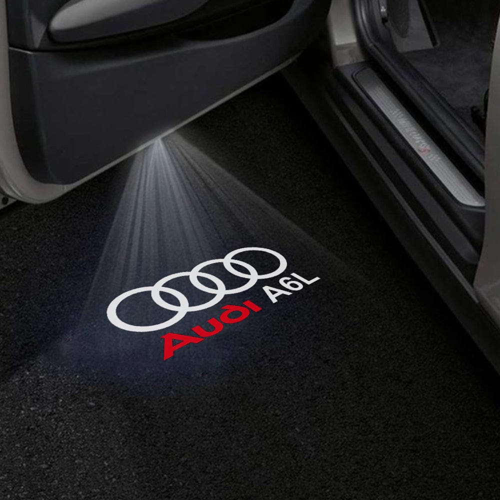 Audi A6 Premium Door Puddle Lights Various Designs 2004 - 2026