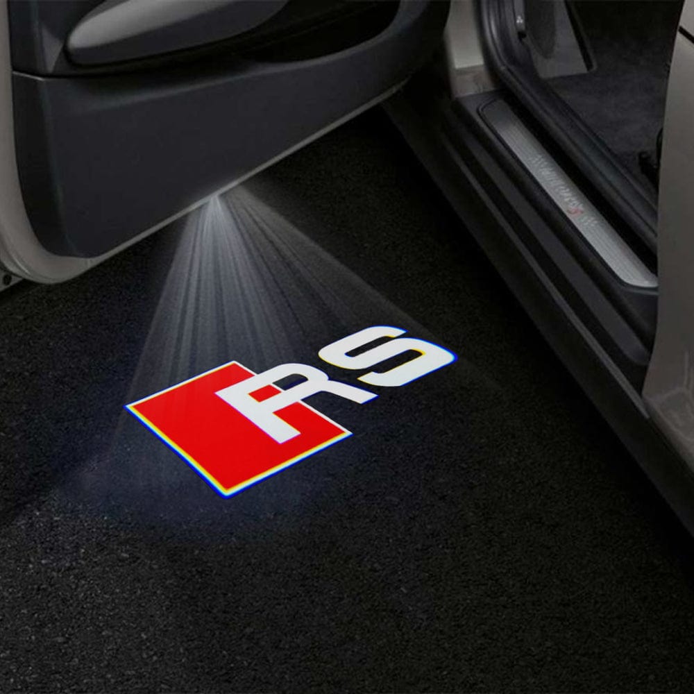Audi RS5 Premium Door Puddle Lights Various Designs 2010 - 2024