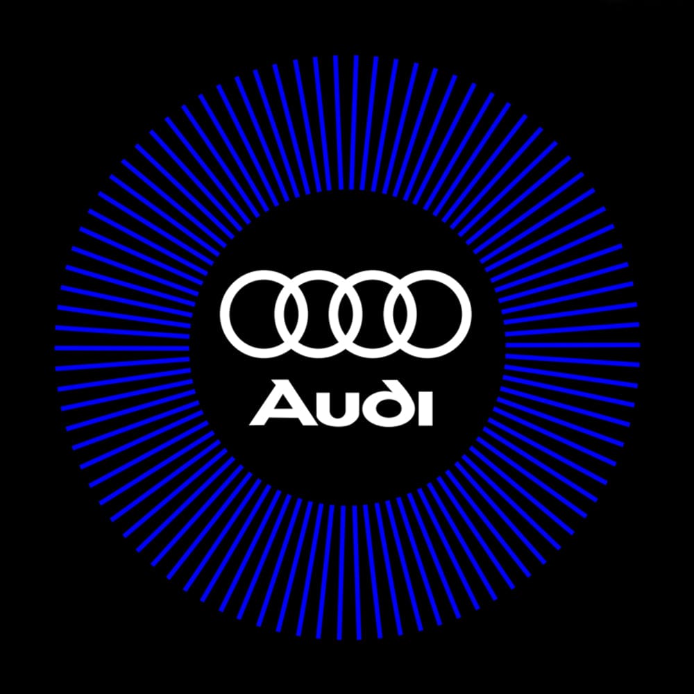 Audi RS6 Premium Door Puddle Lights Various Designs 2002 - 2026