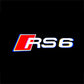 Audi RS6 Premium Door Puddle Lights Various Designs 2002 - 2026