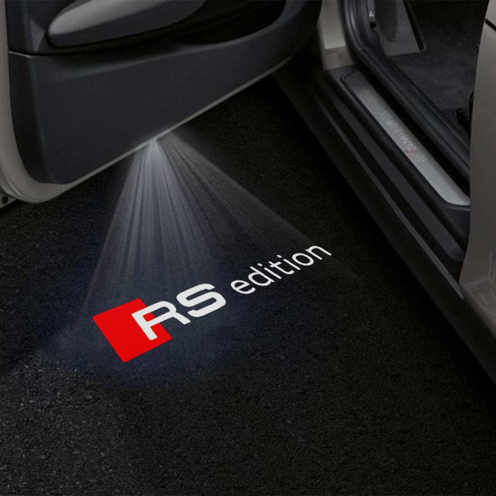 Audi S3 / RS3 Premium Door Puddle Lights Various Designs 1999 - 2026
