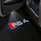 Audi S4/RS4 Premium Door Puddle Lights Various Designs 2003-2024