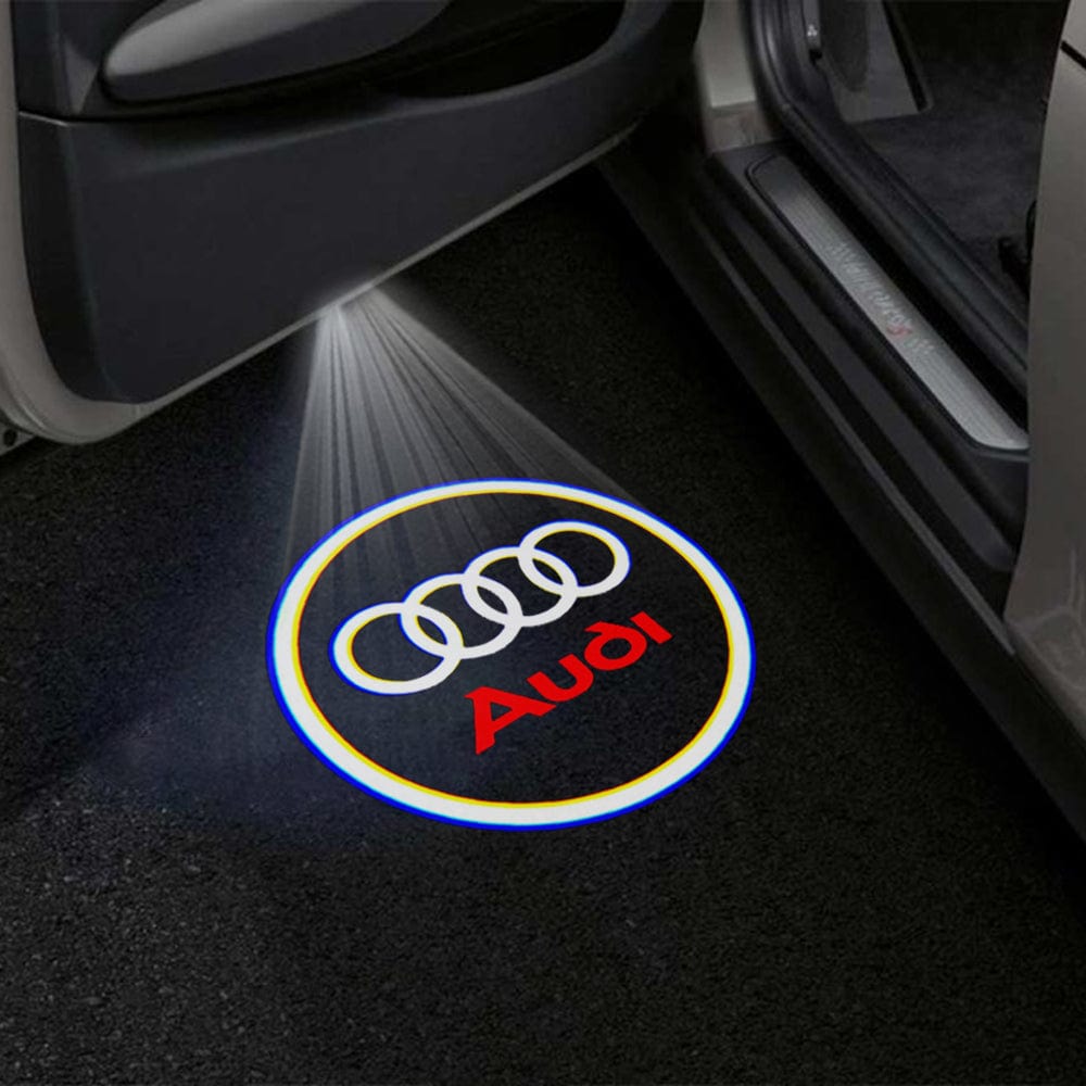 Audi S6 Premium Door Puddle Lights Various Designs 2006- 2026