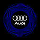 Audi S6 Premium Door Puddle Lights Various Designs 2006- 2026