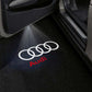 Audi TT RS Premium Door Puddle Lights Various Designs 2009–2023
