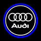 Audi TTS Premium Door Puddle Lights Various Designs 2008–2023