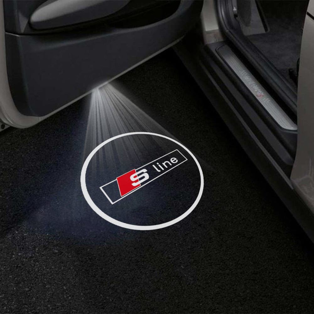 Audi TTS Premium Door Puddle Lights Various Designs 2008–2023