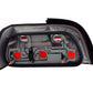 Anzo 1992-1998 BMW 3 Series E36 Tail lights Red/Smoke
