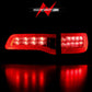 Anzo 2014-2016 Jeep Grand Cherokee LED Taillights Red/Smoke