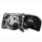 Anzo 2001-2005 Ford Explorer Crystal Headlights Black