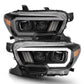 Anzo Toyota Tacoma '16-18 Projector Plank Style Switchback H.L Black Amber