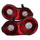 Spyder 09-15 Nissan GTR LED Tail Lights Red Clear ALT-YD-NGTR09-LED-RC 5082008
