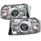 Spyder Dodge Dakota 97-04/Durango 98-03 1PC Projector Headlights LED Halo LED Chrm PRO-YD-DDAK97-C 5009791