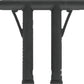 Burly Brand Folsom Bar 10in - Matte Black B12-5504TB