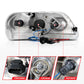 Anzo 1997.5-2003 Ford F-150 Projector Headlights w/ Halo Chrome 1pc