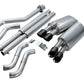 Corsa 90-95 Chevrolet Corvette C4 ZR1 5.7L V8 LT5 Black Sport Cat-Back Exhaust 14117BLK
