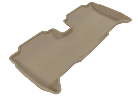 3D MAXpider 2007-2011 Toyota Yaris Sedan Kagu 2nd Row Floormats - Tan L1TY07221502
