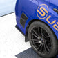 OLM Paint Matched/Gloss Black Rear Bumper Lip - World Rally Blue - 2015-2021 Subaru WRX / STI