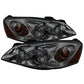 SPYDER Xtune Pontiac G6 05-10 (09-10 Fit w/Amber Turn Signal) Crystal Headlights Smoke HD-JH-PG605-AM-SM 9023682