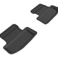 3D MAXpider 2015-2020 Ford Mustang Kagu 2nd Row Floormats - Black L1FR08521509