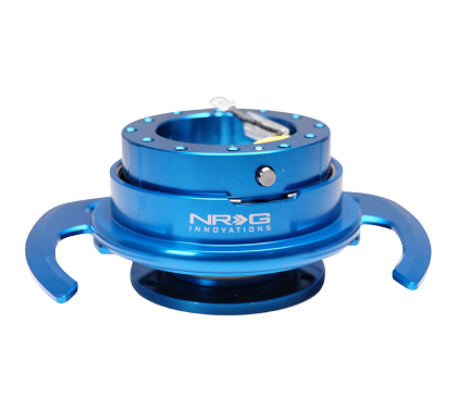 NRG Quick Release Kit Gen 4.0 - Blue Body / Blue Ring w/ Handles