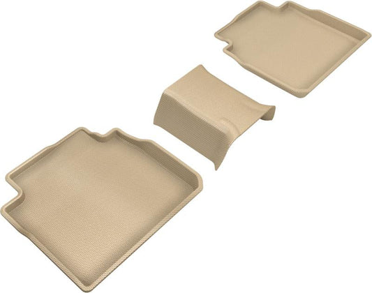 3D MAXpider 2019-2020 Toyota/Lexus Avalon/Es Kagu 2nd Row Floormats - Tan L1TY24521502