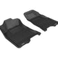 3D MAXpider 2004-2012 Chevrolet/GMC Colorado/Canyon Crew Cab Kagu 1st Row Floormat - Black L1CH02711509