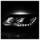 SPYDER VW Tiguan 12-17 LED/DRL Projector Headlights Chrome PRO-JH-VWT12-LED-C 9948527