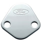 Ford Fuel Pump Block-Off Plate Chrome w/Ford Logo FRD302-290