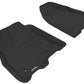 3D MAXpider 2011-2012 Toyota Sienna Kagu 1st Row Floormat - Black L1TY05611509