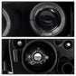 Spyder BMW E46 3-Series 02-05 4DR Projector Headlights 1PC LED Halo Blk PRO-YD-BMWE4602-4D-AM-BK 5042415