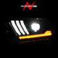 ANZO 10-14 Ford Mustang LED Projector Headlights w/Sequential Light Tube (NON HID Compatible) 121577