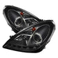 Spyder Mercedes Benz SLK 05-10 Projector Headlights Halogen Model- DRL Blk PRO-YD-MBSLK05-DRL-BK 5032546