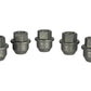Ford Racing 05-14 Mustang 1/2in -20 Thread Cone Seat Open Lug Nut Kit (5 Lug Nuts) M-1012-H