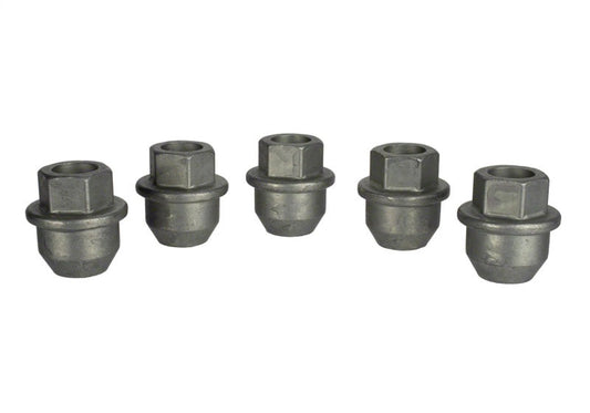 Ford Racing 05-14 Mustang 1/2in -20 Thread Cone Seat Open Lug Nut Kit (5 Lug Nuts) M-1012-H