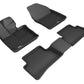 3D MAXpider 2019-2020 Lexus UX Kagu 1st  & 2nd Row Floormat - Black L1LX06601509